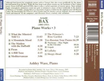 CD Arnold Bax: Piano Works, Vol. 3