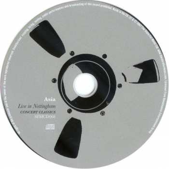 CD Asia: Live In Nottingham