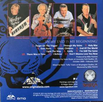 5CD/Doos Asia: The Reunion Albums 2007-2012 Box Set