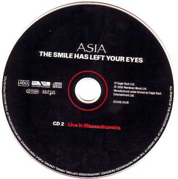 2CD Asia: The Smile Has Left Your Eyes