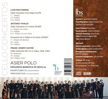 CD Andrés Gabetta: Cello Concertos