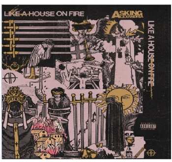 2LP Asking Alexandria: Like A House On Fire CLR | LTD