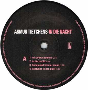 LP Asmus Tietchens: In Die Nacht