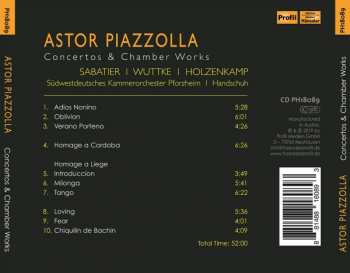 CD Astor Piazzolla: Concertos & Chamber Works