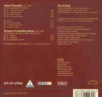 CD Astor Piazzolla: Cuatro Estaciones Porteñas. Tres Piezas Originales Al Estilo Español Op. 1