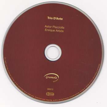 CD Astor Piazzolla: Cuatro Estaciones Porteñas. Tres Piezas Originales Al Estilo Español Op. 1