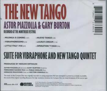 CD Gary Burton: The New Tango