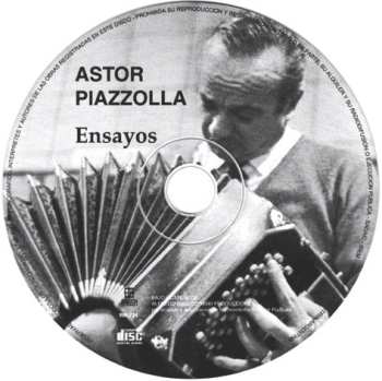 CD Astor Piazzolla Y Su Quinteto: Ensayos