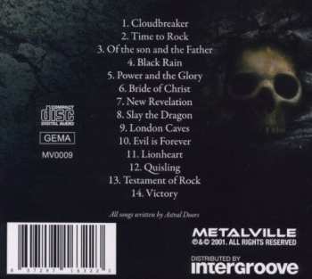 CD Astral Doors: Testament Of Rock  - The Best Of DIGI