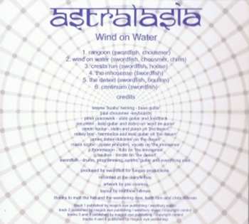 CD Astralasia: Wind On Water