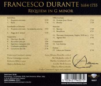 CD Astrarium Consort: Durante - Requiem in g minor