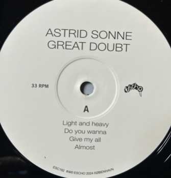 LP Astrid Sonne: Great Doubt CLR
