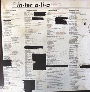 LP At The Drive-In: in•ter a•li•a LTD | CLR
