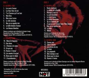 2CD Edith Piaf: At The Paris Olympia