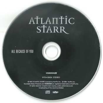 CD Atlantic Starr: All Because Of You