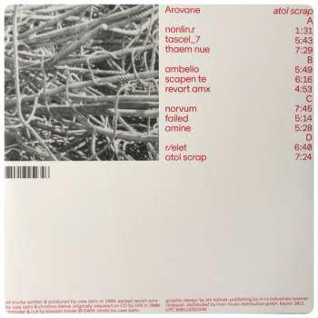 2LP Arovane: Atol Scrap