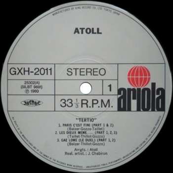 LP Atoll: Tertio
