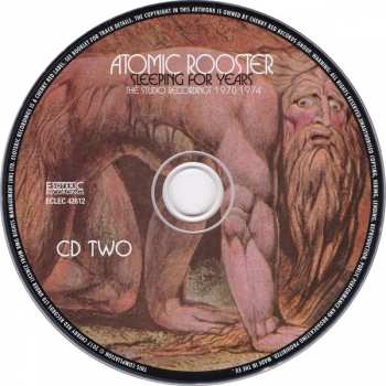 4CD Atomic Rooster: Sleeping For Years (The Studio Recordings 1970-1974)