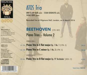 2CD Ludwig van Beethoven: Piano Trios 2