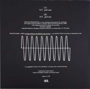LP Atrax Morgue: Negative Frequencies LTD
