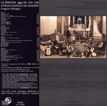 2LP Atrium Musicae De Madrid: La Spagna, Music From The XV, XVI, And XVII Centuries LTD