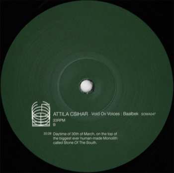 LP Attila Csihar: Void Ov Voices : Baalbek