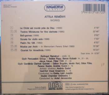CD Attila Reményi: Works