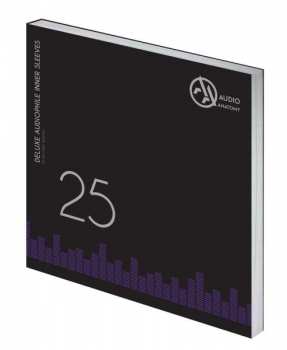 Audiotechnica Audio Anatomy Vnitřní antistatické obaly Deluxe Audiophile Bílé 25ks