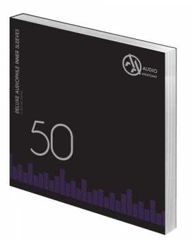 Audiotechnica Audio Anatomy Vnitřní antistatické obaly Deluxe Audiophile Bílé 50ks
