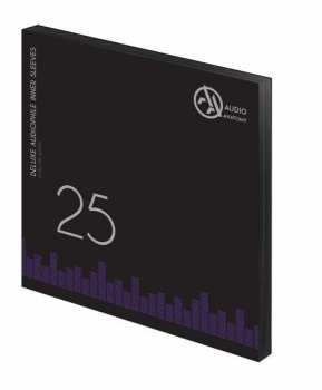 Audiotechnica Audio Anatomy Vnitřní antistatické obaly Deluxe Audiophile Černé 25ks