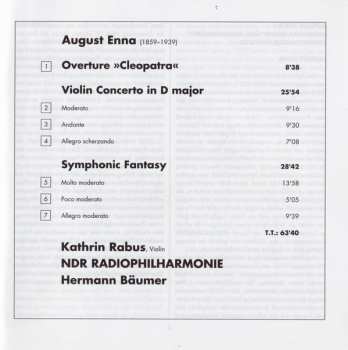 CD NDR Radiophilharmonie: Violin Concerto, Overture Cleopatra ∙ Symphonic Fantasy