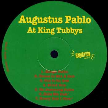 LP Augustus Pablo: Augustus Pablo At King Tubbys