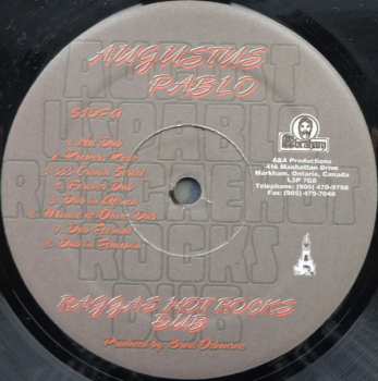 LP Augustus Pablo: Raggae Hot Rocks Dub