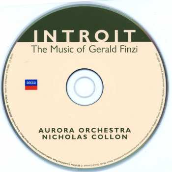 CD Tom Poster: Introit (The Music Of Gerald Finzi)