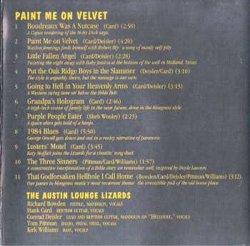 CD Austin Lounge Lizards: Paint Me On Velvet