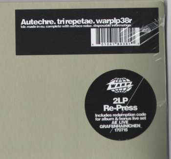 2LP Autechre: Tri Repetae