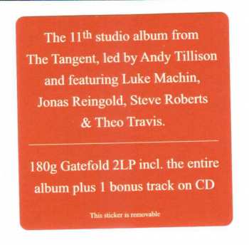 2LP/CD The Tangent: Auto Reconnaissance