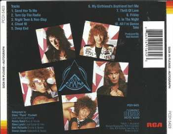 CD Autograph: Sign In Please