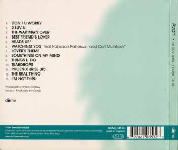 CD Avani: The Real Thing