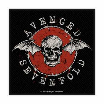 Merch Avenged Sevenfold: Patch Distressed Skull 
