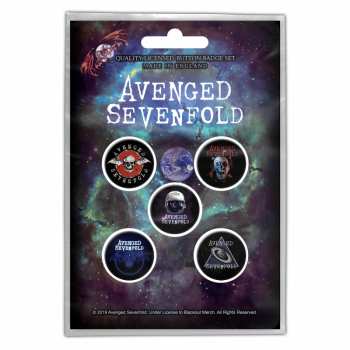 Merch Avenged Sevenfold: Set Badges The Stage 