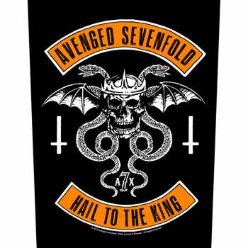 Merch Avenged Sevenfold: Rugpatch Biker 