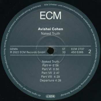 LP Avishai E. Cohen: Naked Truth