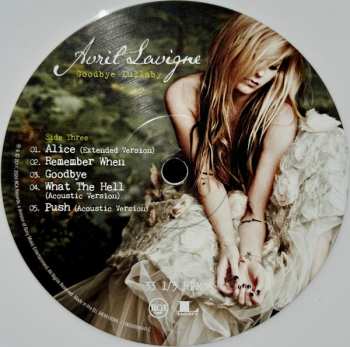 2LP Avril Lavigne: Goodbye Lullaby CLR