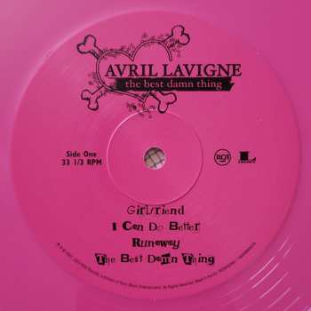 2LP Avril Lavigne: The Best Damn Thing CLR