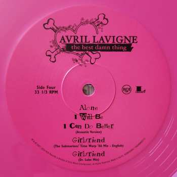 2LP Avril Lavigne: The Best Damn Thing CLR