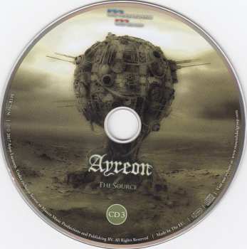 4CD/DVD Ayreon: The Source LTD