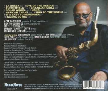 CD Azar Lawrence: Elementals