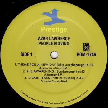 LP Azar Lawrence: People Moving