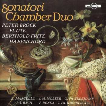 CD Johann Sebastian Bach: Sonatori Chamber Duo Peter Brock Flute Berthold Fritz Harpsichord